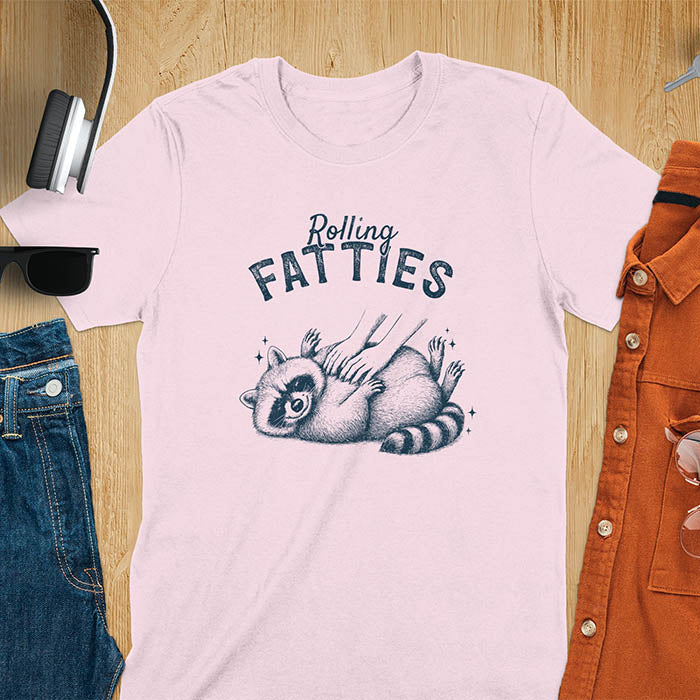 Rolling Fatties Raccoon T-Shirt