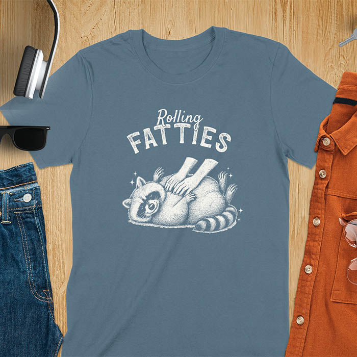 Rolling Fatties Raccoon T-Shirt